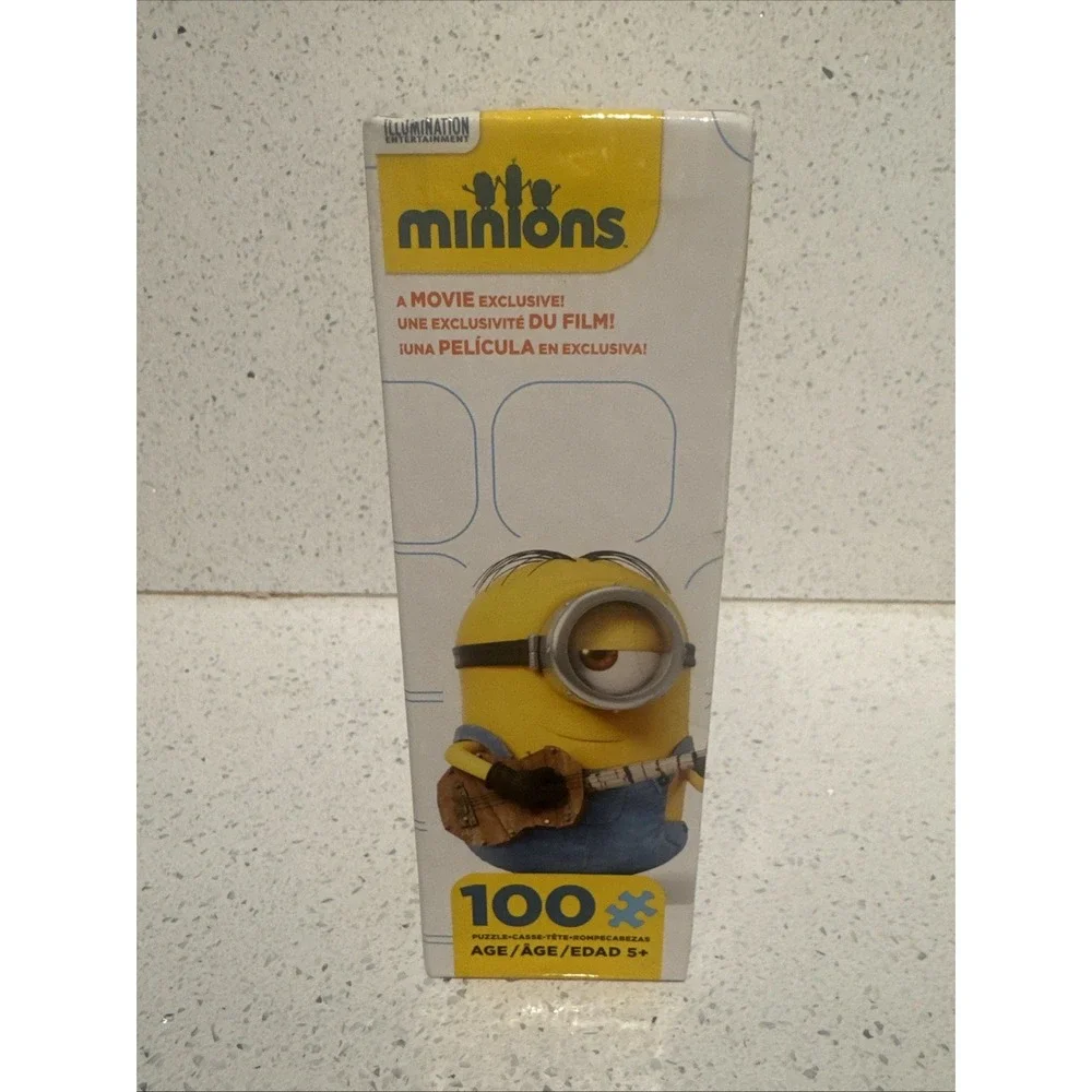 Minions Movie 100 piece Puzzle Movie Exclusive 2015 ages 5+ NEW